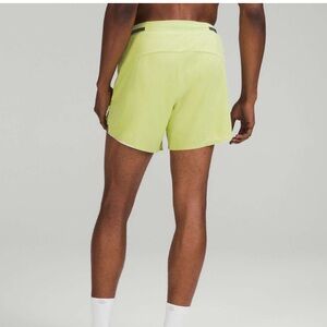 Lululemon Fast and Free Short 6” Lined
Size: Medium 
Color: Wasabi